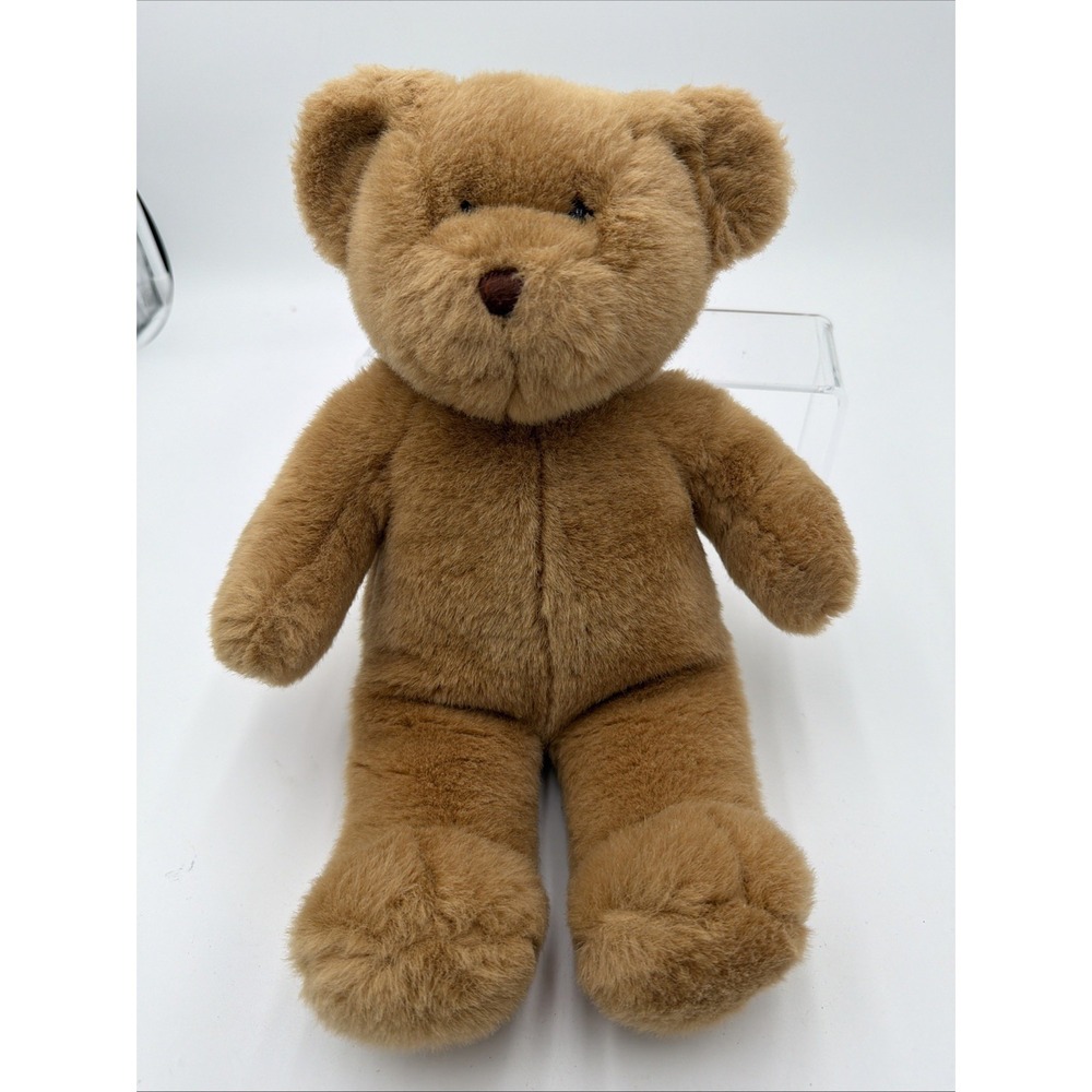Rare Vintage 14" Build A Bear Workshop Brown Lil' Bear Cup Plush Stuffed Animal